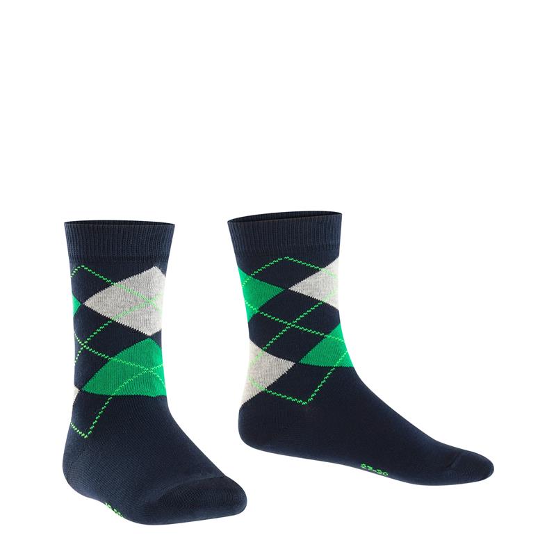 Otroške nogavice FALKE Classic Argyle SO marine