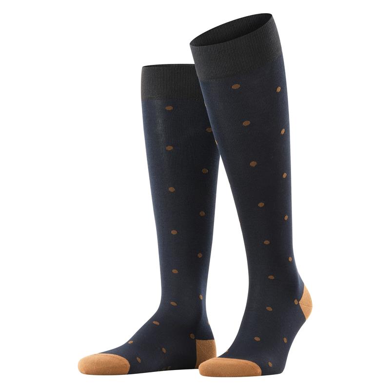 Nogavice FALKE Dot KH dark navy