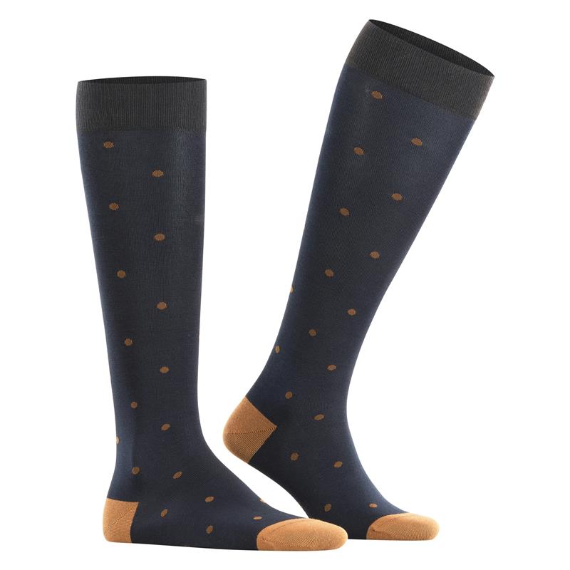 Nogavice FALKE Dot KH dark navy