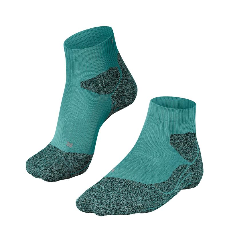 Nogavice FALKE RU Trail turquoise