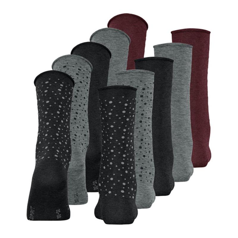 Ženske nogavice Esprit Irregular Dot 5-Pack Women SO sort