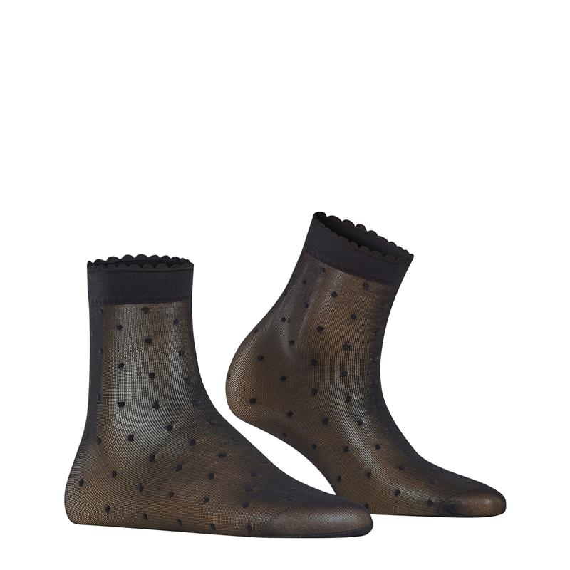 Nogavice FALKE Dot SO black