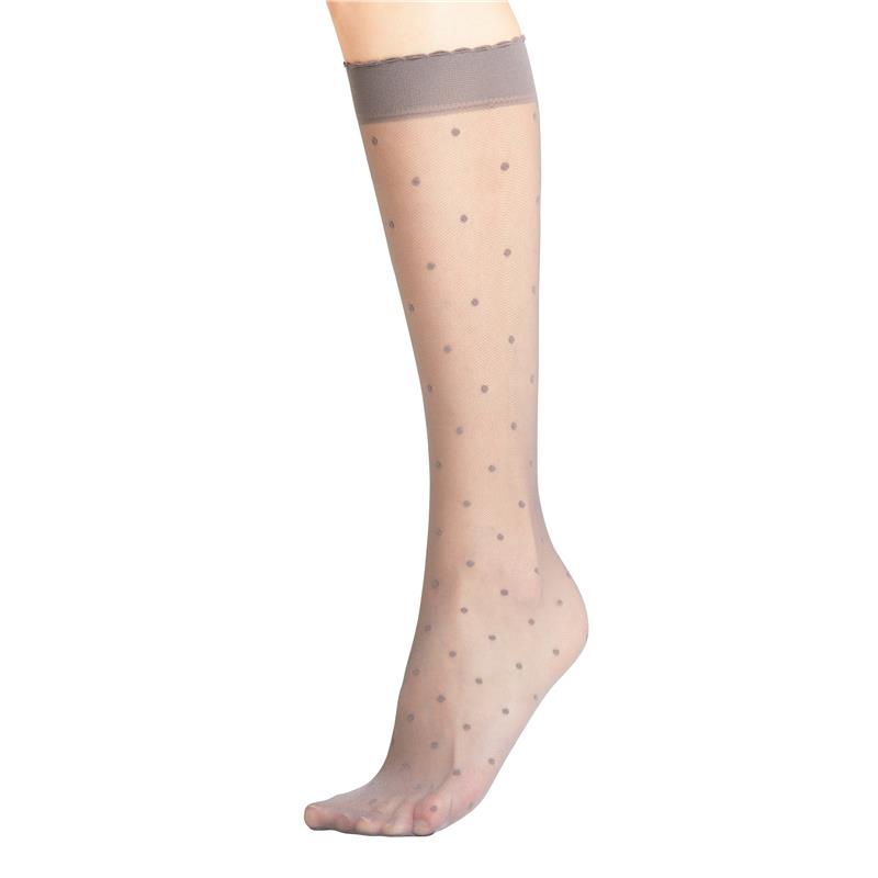 Nogavice FALKE Dot KH platinum