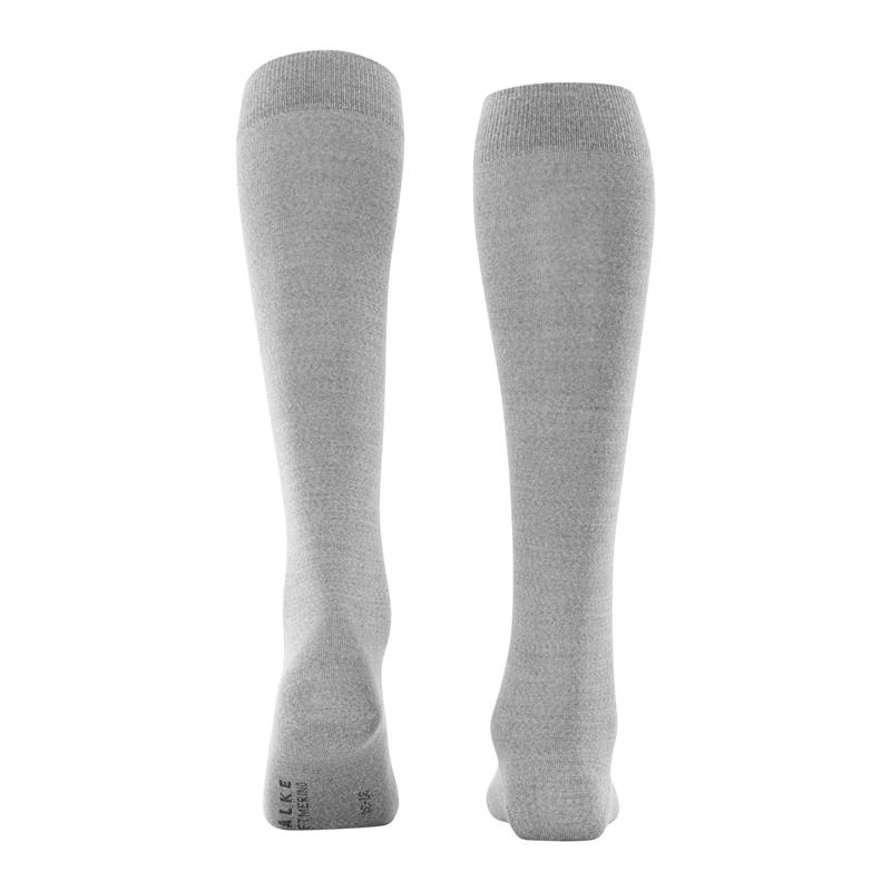 Nogavice FALKE Softmerino KH light grey mel.