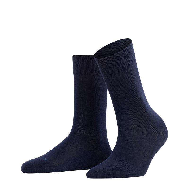 Nogavice FALKE Sensitive London SO dark navy