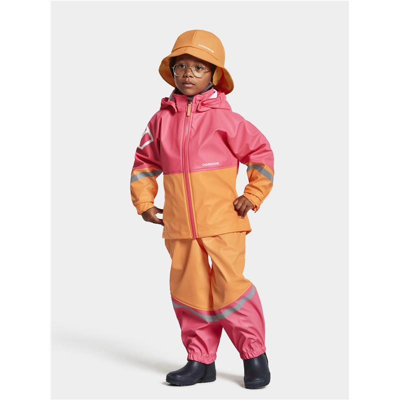 Dežni komplet WATERMAN KIDS SET 8 Papaya Orange