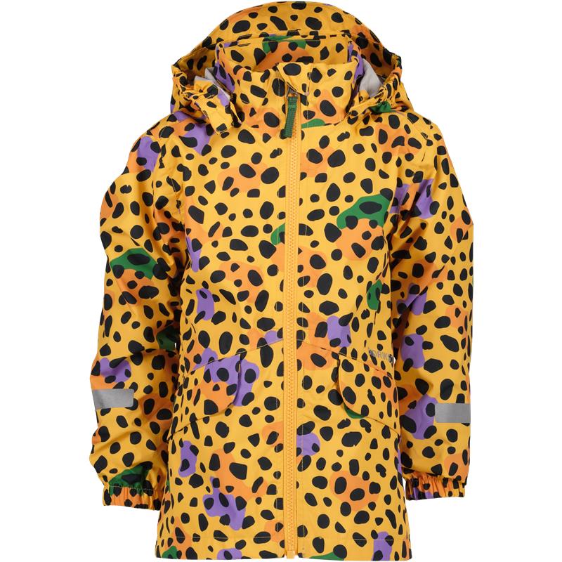 Otroška jakna NORMA KIDS PR JKT Wild dot Yellow