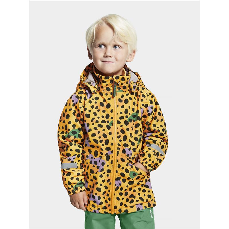 Otroška jakna NORMA KIDS PR JKT Wild dot Yellow