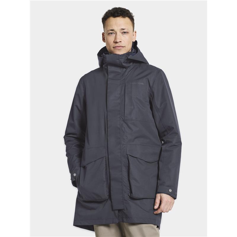 Moška jakna ANDREAS USX PARKA Dark Night Blue