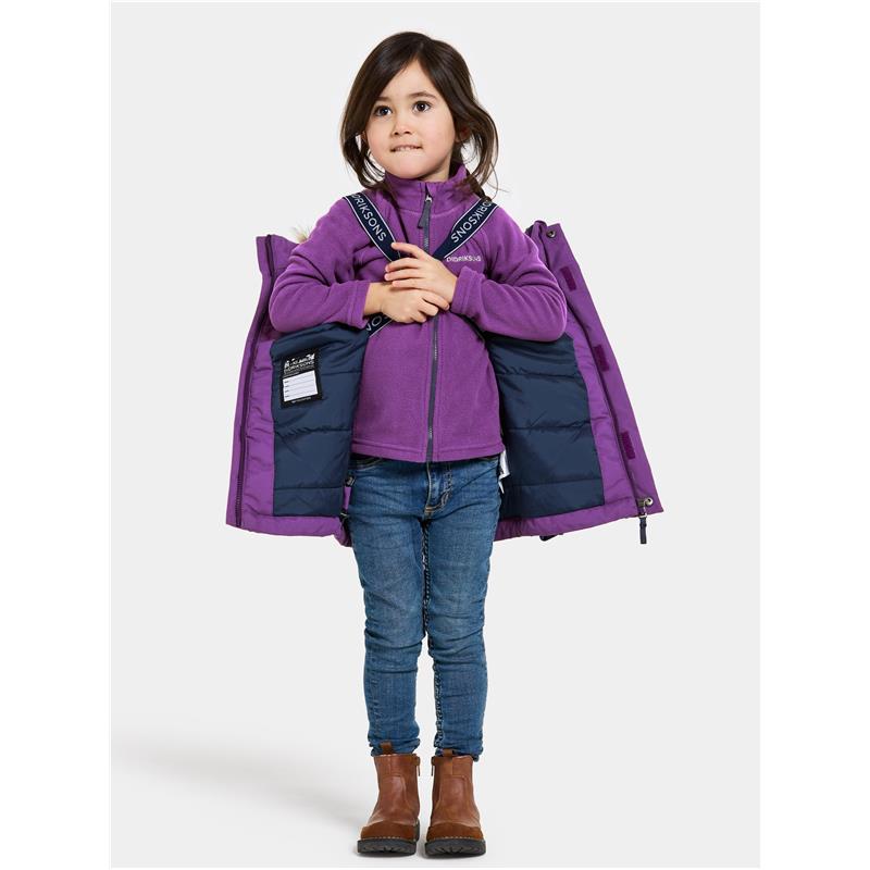 Otroška jakna  BJÄRVEN KIDS PARKA 3 Royal Purple