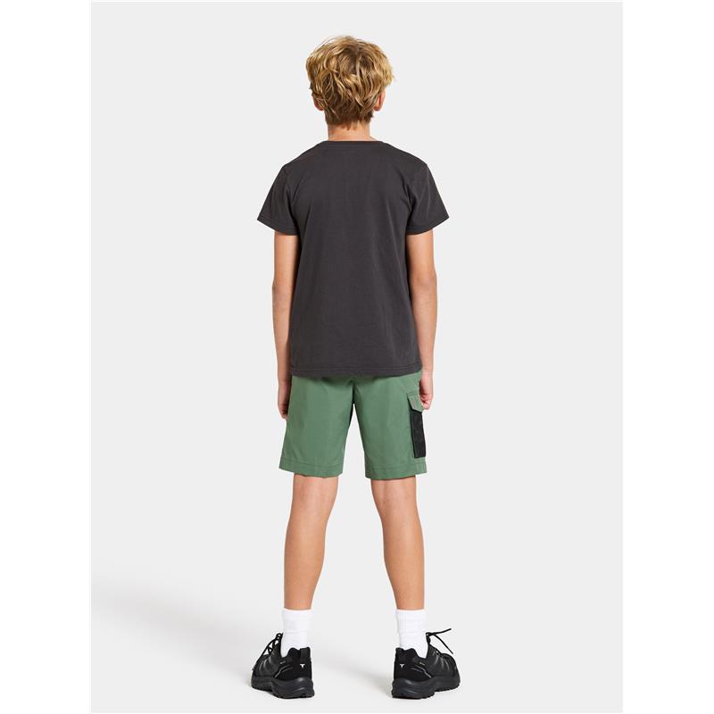 Otroške hlače EKEN KIDS SHORTS Dark Moss