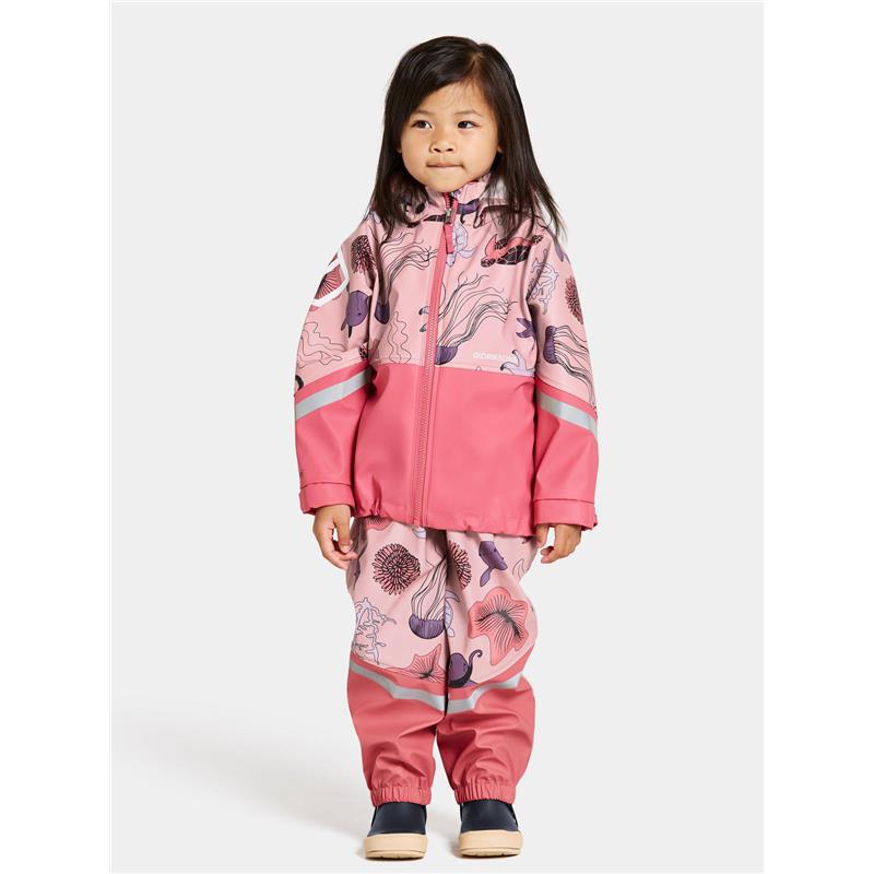 Dežni komplet WATERMAN PR KIDS 10 Ocean Multi Pink