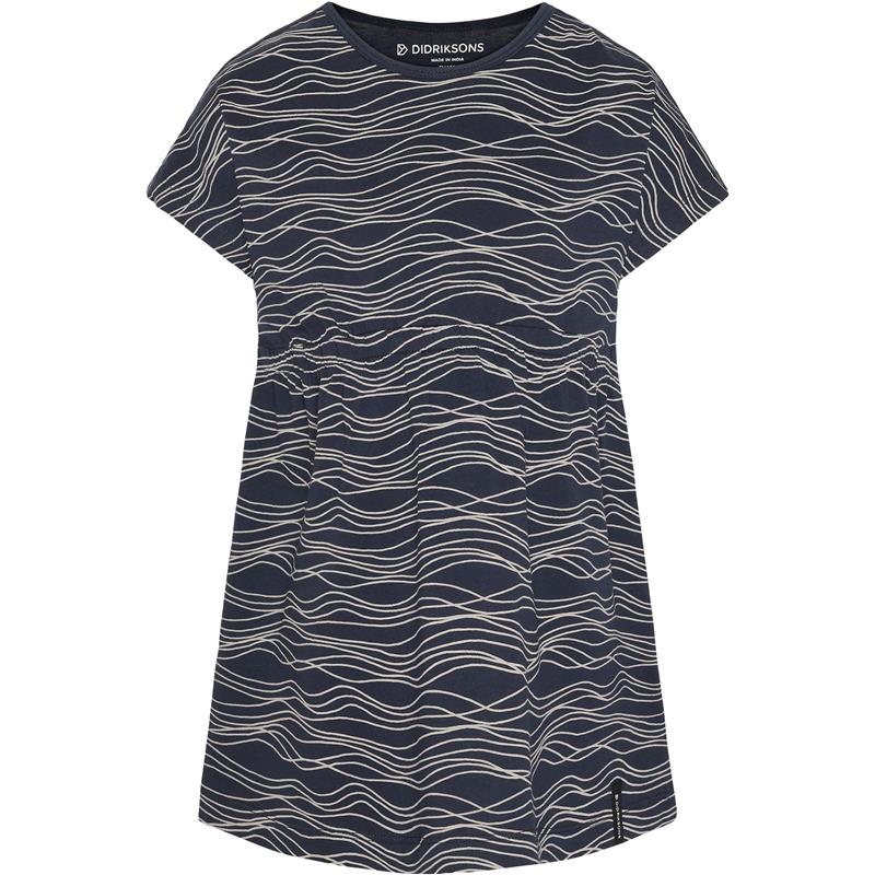 Otroška obleka HAVSTULPAN K DRESS Wave Navy