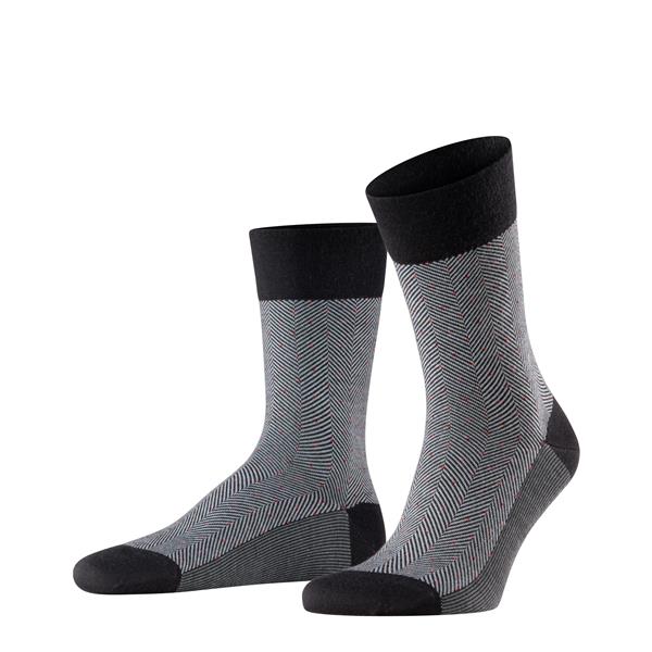 Nogavice FALKE Sensitive Herringbone Men SO black