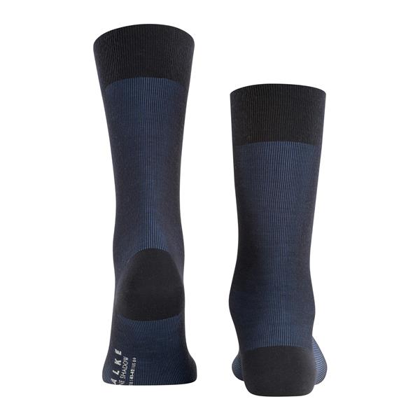 Nogavice FALKE Fine Shadow Wool SO dark navy