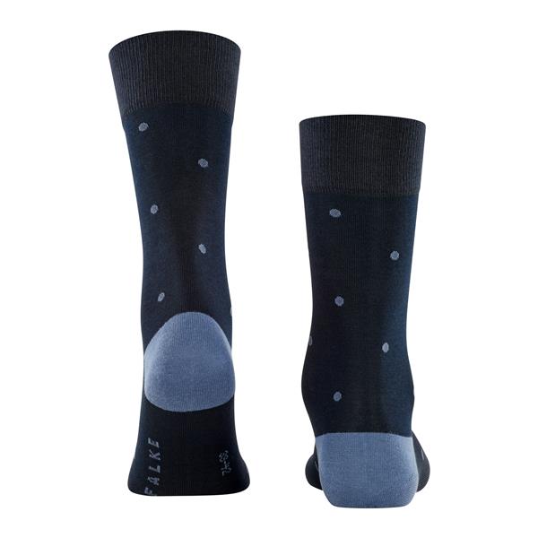 Nogavice FALKE Dot SO dark navy