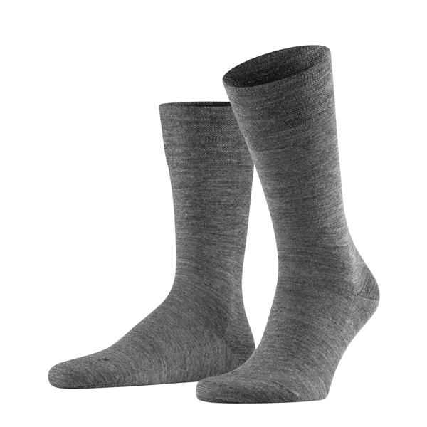 Nogavice FALKE Sensitive Berlin SO dark grey