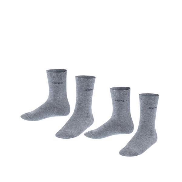 Otroške nogavice Esprit Foot Logo 2-Pack Kids SO light greym