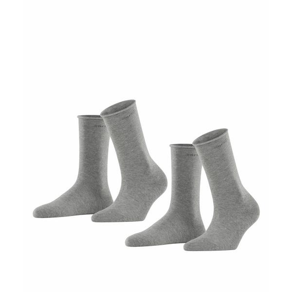 Ženske nogavice Esprit Basic Pure 2-Pack Women SO light grey