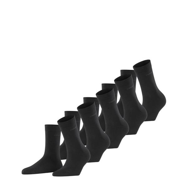 Ženske nogavice Esprit Solid SO 5-Pack Women black