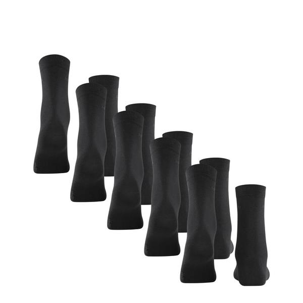 Ženske nogavice Esprit Solid SO 5-Pack Women black