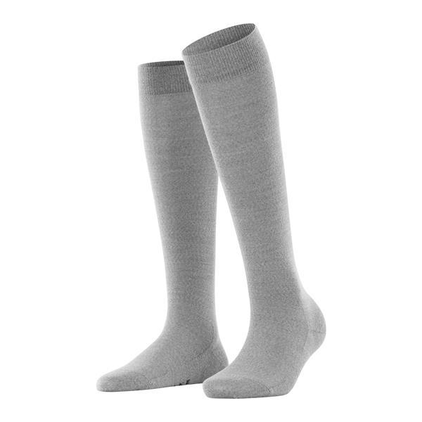 Nogavice FALKE Softmerino KH light grey mel.