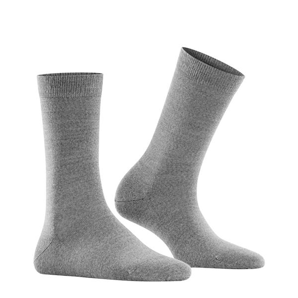 Nogavice FALKE Softmerino SO light grey mel.