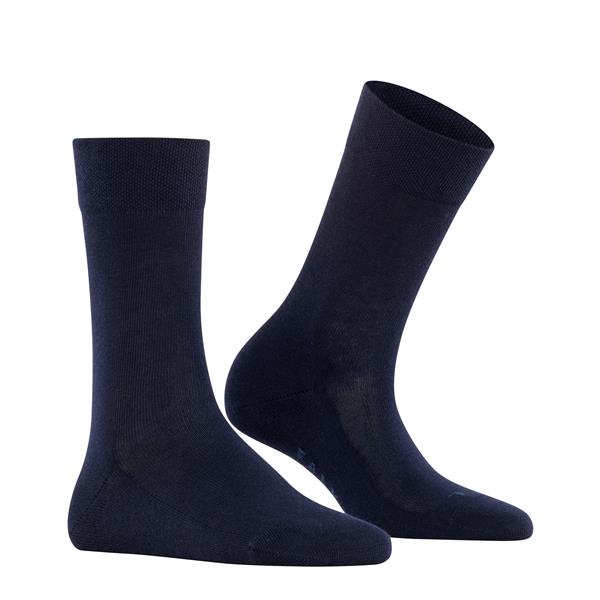 Nogavice FALKE Sensitive London SO dark navy