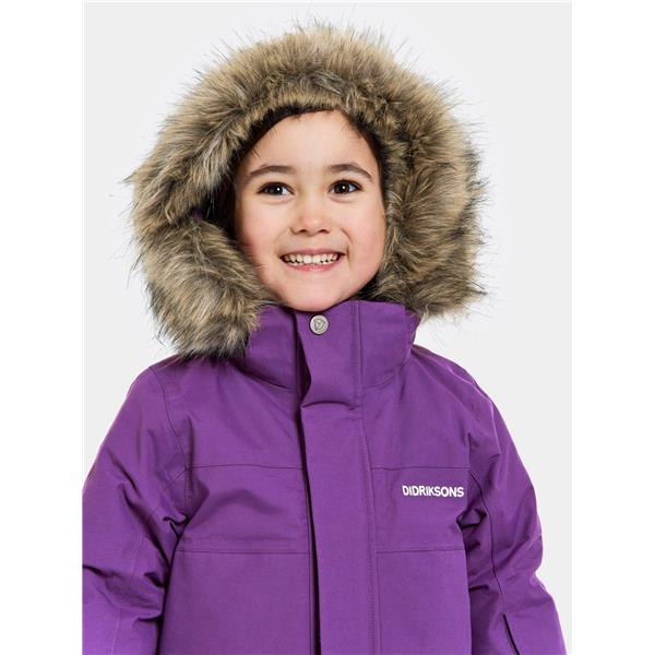 Otroška jakna  BJÄRVEN KIDS PARKA 3 Royal Purple