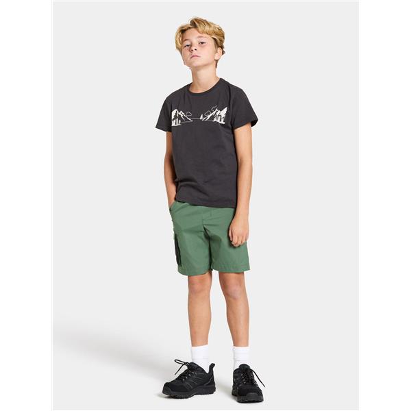 Otroške hlače EKEN KIDS SHORTS Dark Moss