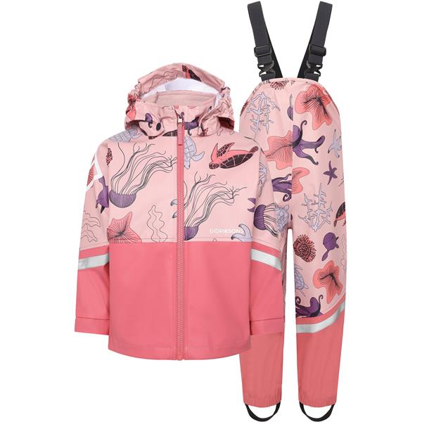 Dežni komplet WATERMAN PR KIDS 10 Ocean Multi Pink